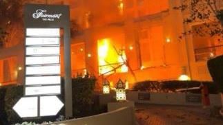 伊朗飛彈襲擊阿聯酋!杜拜五星級飯店起火