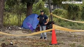 死者,命案,太陽穴,手槍,萬丹鄉,林園,家屬,高雄,屏東,彈殼（圖／翻攝畫面）