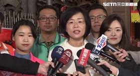 民進黨新北市長參選人蘇巧慧接受媒體聯訪（圖／翻攝畫面）