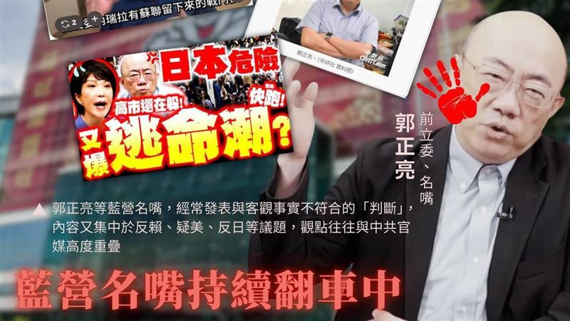 郭正亮昔喊美不敢打伊朗!綠:翻車不意外