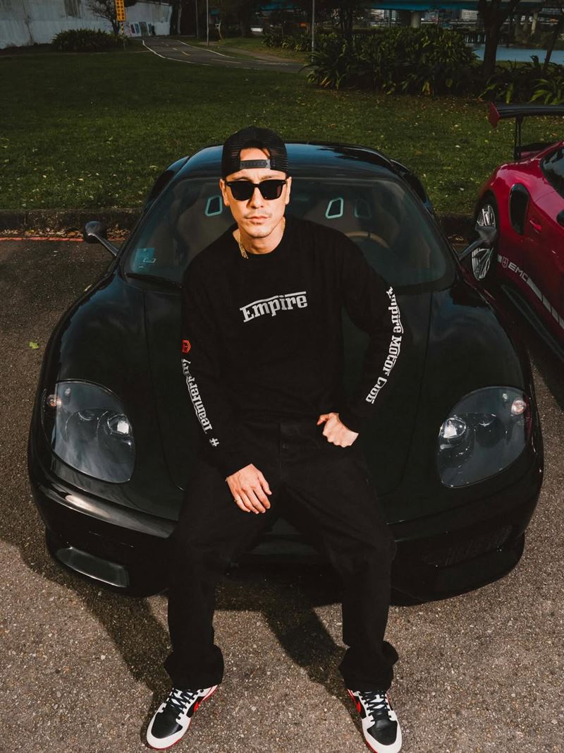 王陽明過去也曾參與過車聚。（圖／翻攝自IG @sunnyboyyy）