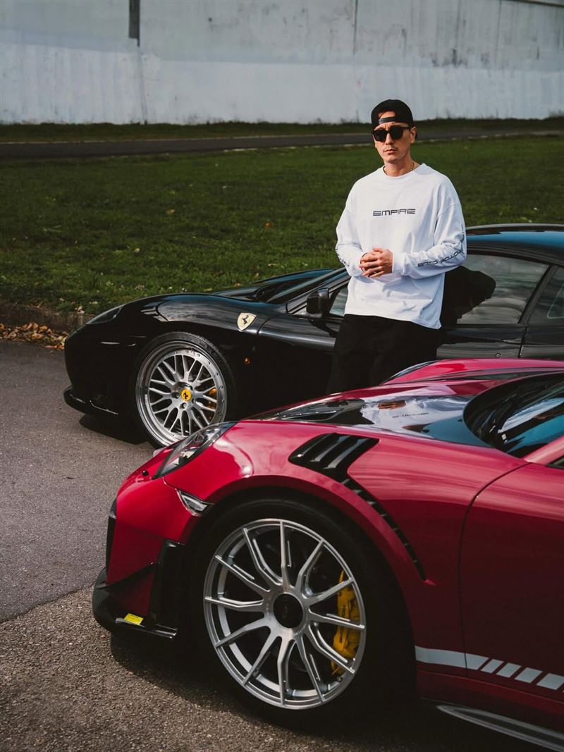 王陽明過去也曾參與過車聚。（圖／翻攝自IG @sunnyboyyy）