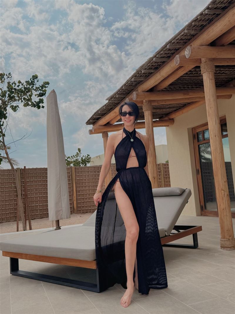 女星吳辰君淡出演藝圈後，與老公、兒子定居杜拜。（圖／翻攝自吳辰君臉書）