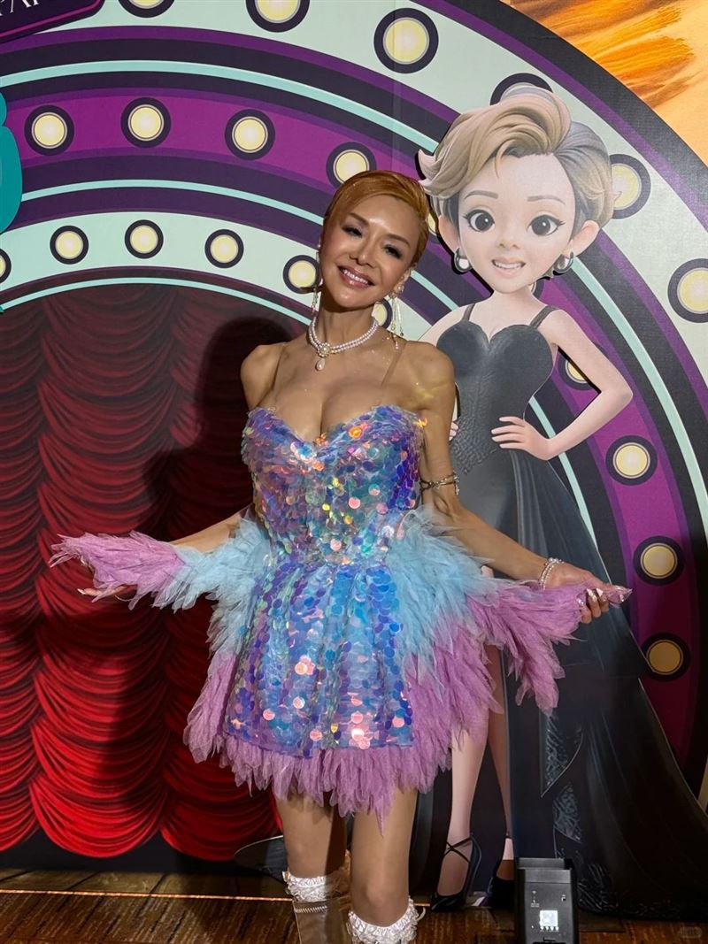 葉子楣近年因為暴瘦身材引起討論。（圖／翻攝自小紅書）