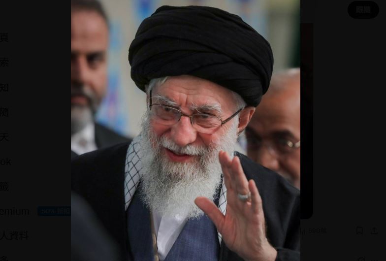 伊朗最高領袖哈米尼遇襲身亡。（圖／取自Khamenei.ir X）