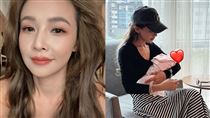 吳婉君曬抱娃照「突曝喜訊」：剛做完月子