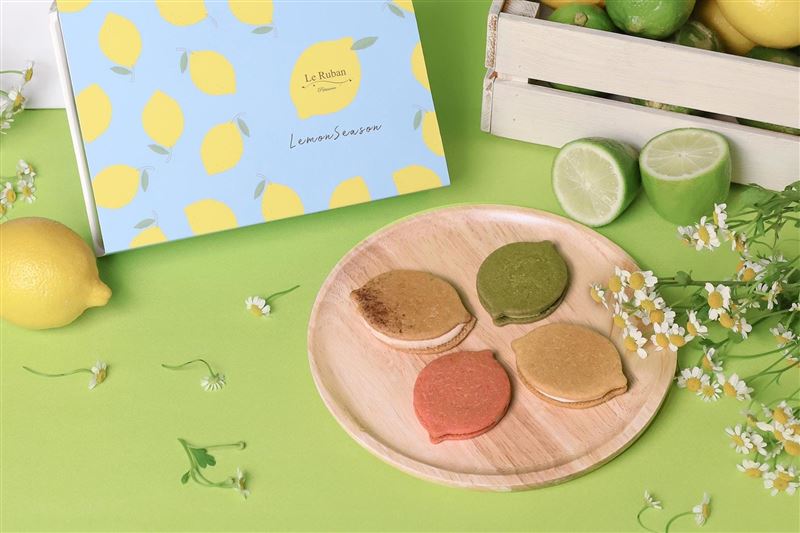 「檸香流心餅乾鐵盒」一咬爆檸香，流心奶香滿溢。（圖／品牌業者提供）