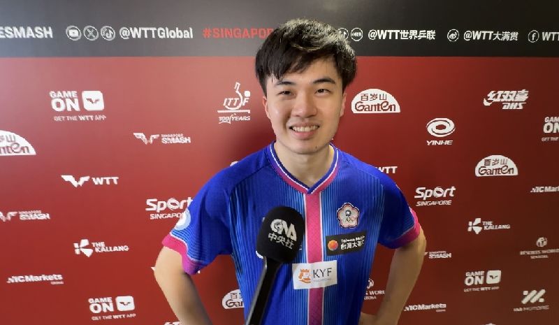 年僅24歲、世界排名第8的「沉默刺客」林昀儒在世界桌球職業大聯盟新加坡大滿貫賽表現優異。林昀儒1日闖進男單決賽後接受中央社訪問表示將會做足準備迎戰