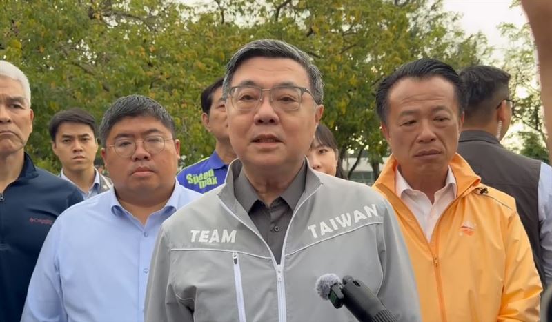 中東戰火延燒，卓榮泰表示，當地僑民跟觀光客若有任何迫切需求，就找外交館處協助，一定會全力協助（圖／翻攝畫面）