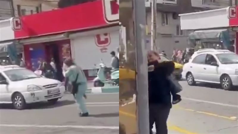 哈米尼死了，伊朗人激動歡呼慶祝，「街頭起舞、放煙火」畫面曝光。（圖／翻攝自X平台）