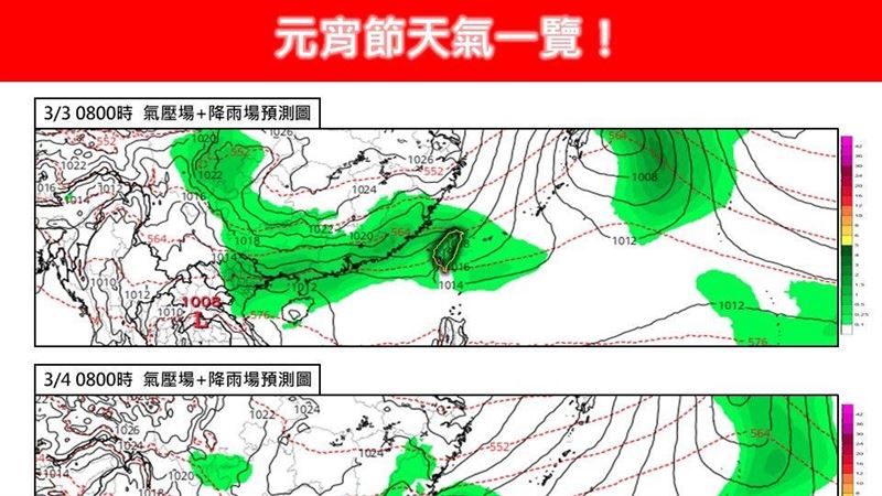 今午後變天轉濕涼 明冷空氣到狂降溫10℃
