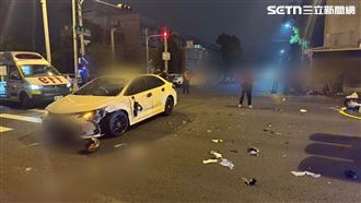 白牌車違規載客撞死人！情侶雙載路口斷魂
