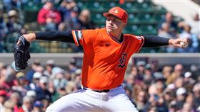 史庫柏（Tarik Skubal）經典賽前最後1次春訓先發3局失2分。（圖／美聯社／達志影像）