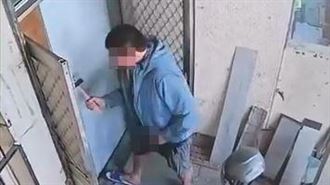 彰化男持長刀鐵鎚破門！瘋狂砸屋闖民宅