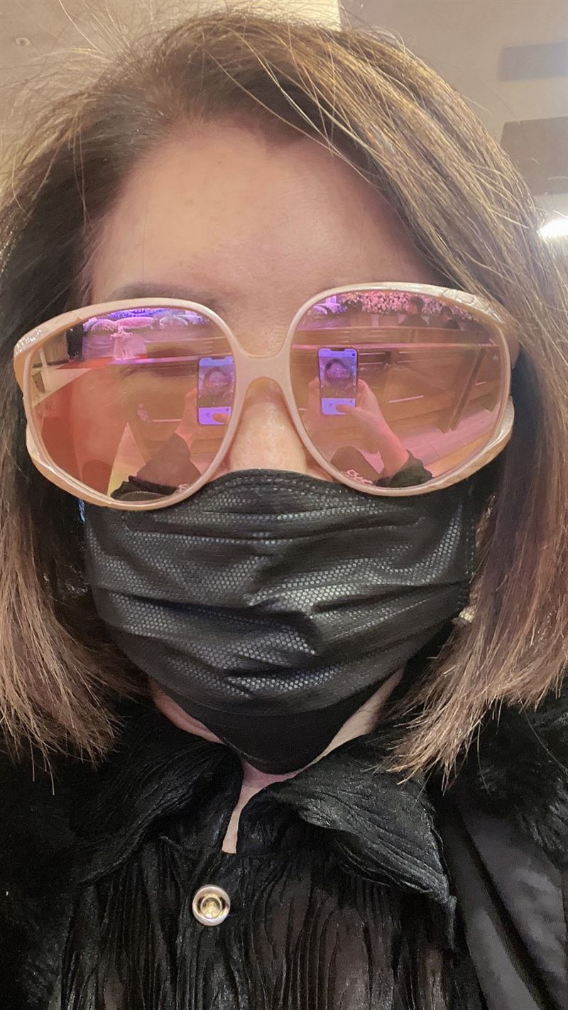 恬娃赴夏琍琍告別式。（圖／本人提供）