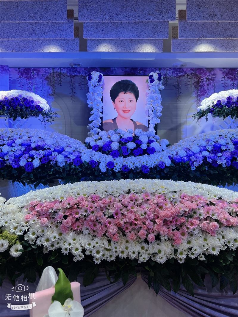 夏琍琍今告別式。（圖／恬娃提供）