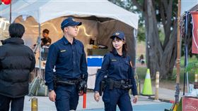 女警,甜美,仙氣,228,台中燈會,正妹,台中（圖／翻攝自臺中TCPB波麗士臉書）