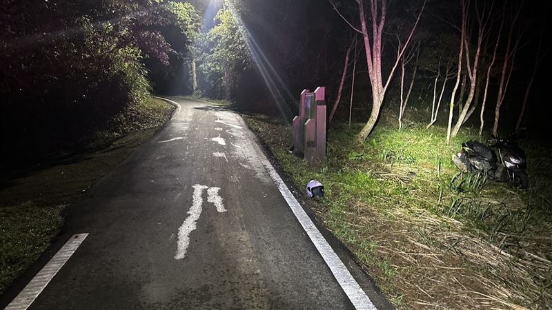 車禍事故發生現場。（圖／翻攝畫面）