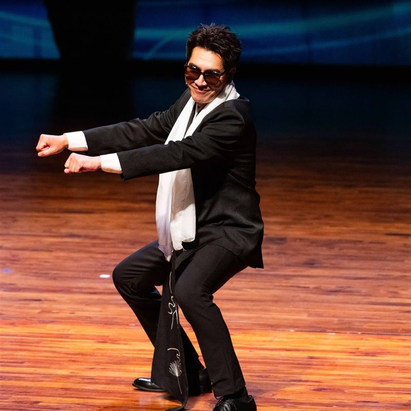 王傳一首場相聲脫口秀台中首演爆笑演出。（圖／嚞娛樂提供）