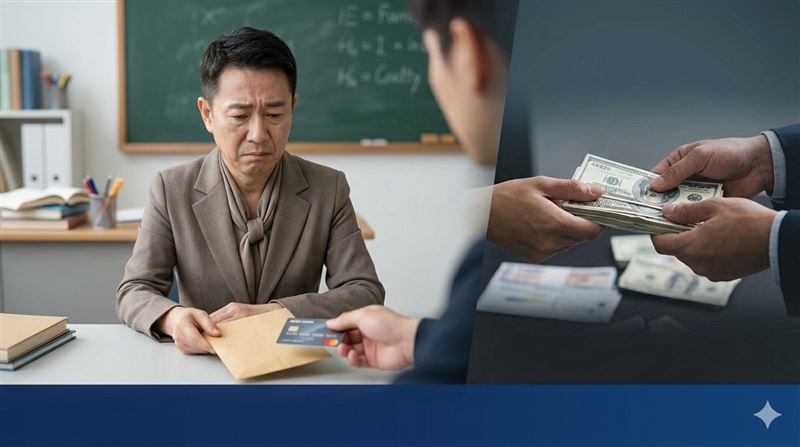 高雄一名黃姓男老師,去年參加IG帳號「流行行李」抽10萬獎金活動,誤信話術不僅被騙走5萬,更交付個人郵局金融卡及密碼給詐騙集團。(示意圖/AI生成)