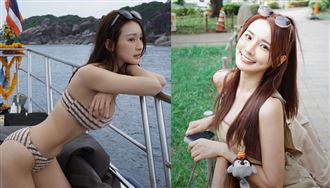 林莎首解鎖「船宿」犯規身材被魚群包圍！