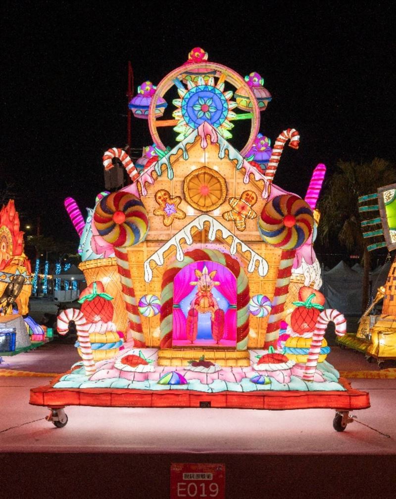 2026台灣燈會中「機關團體組」燈王,由新竹監獄摘下。(圖/新竹監獄提供)