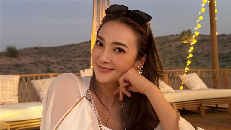 台女星遠嫁杜拜10年 戰火狂燒揭全家現況