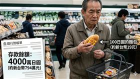 下流老人（示意圖／三立新聞網生活中心製作）