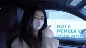 王祖賢親自前往超市採買年貨。（圖／翻攝自王祖賢小紅書）