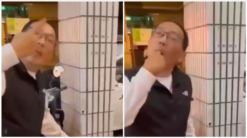 基隆所長「舔指驗車」飆同仁:學校沒教?