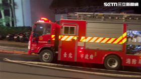 北市公視大樓客家電視台辦公室發生火警。（圖／翻攝畫面）