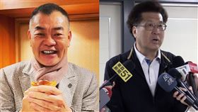 陳錦祥（左）負債1.4億、林世宗（右）身家過億，更持有4百多張陽信商銀股票。（組合圖／圖左翻攝自陳錦祥臉書，圖右翻攝畫面）