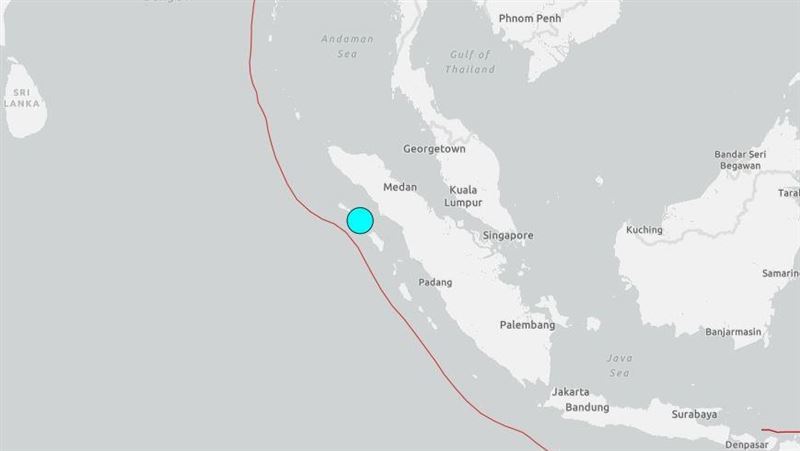 新／印尼規模6.1地震！震源深度僅26.2km