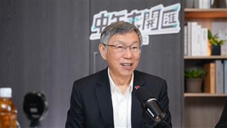 柯文哲哽咽談父逝：要原諒那些害我的人