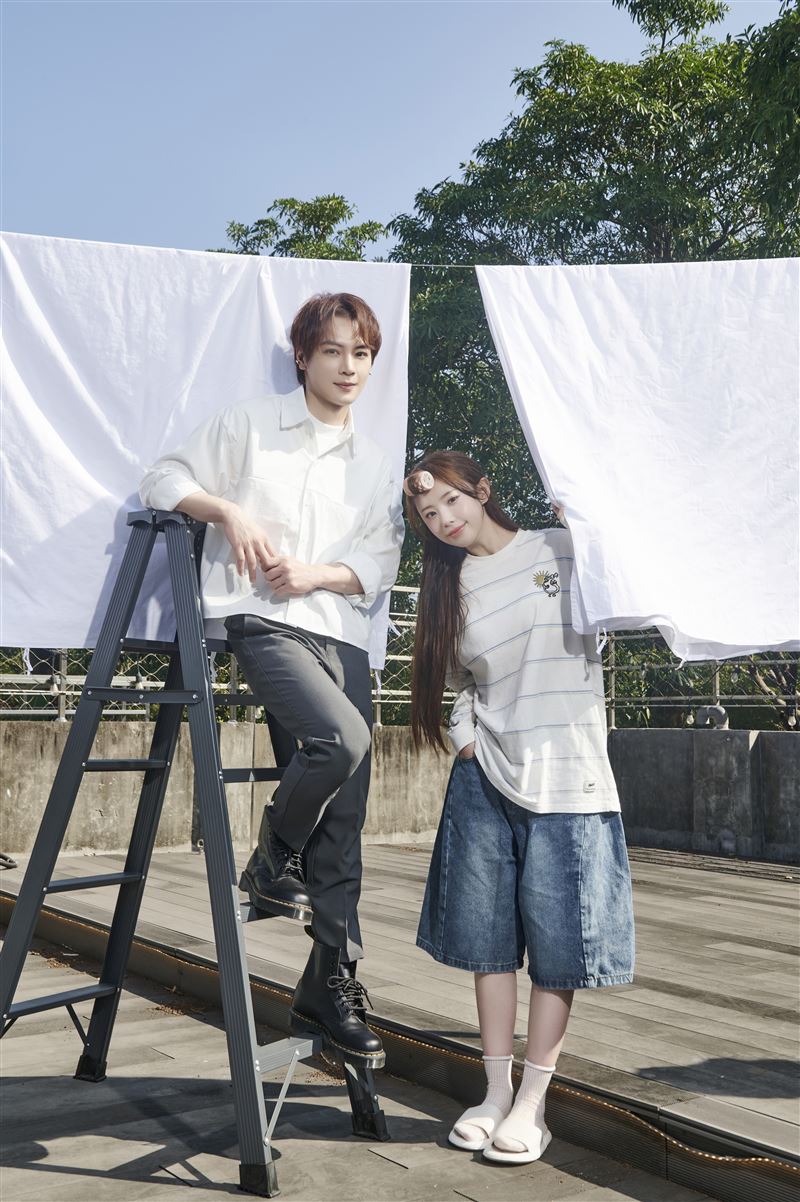 古曜威攜手金娜妍拍攝MV。（圖／單純夢想提供）