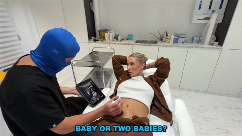 邦妮也提到，得知懷孕後一度感到不知所措，甚至向ChatGPT詢問建議，希望釐清下一步該如何規劃。（圖／翻攝自Bonnie Blue YouTube）