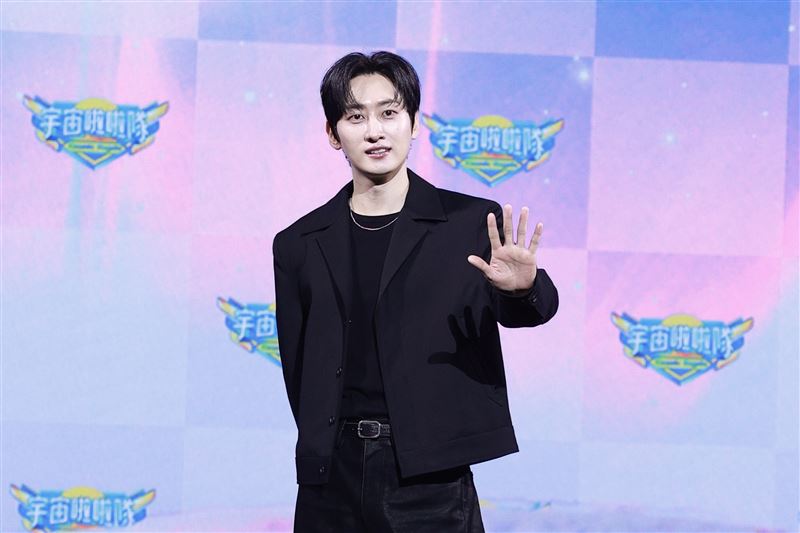 SUPER JUNIOR銀赫喜愛台灣美食。(圖/記者鄭孟晃攝影)