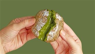拉亞炸抹茶生甜甜圈　85℃開吃動物甜點