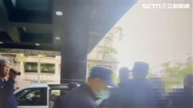 北市儲男酒後溜進中興大樓地下室又拒絕盤查遭逮。（圖／翻攝畫面）