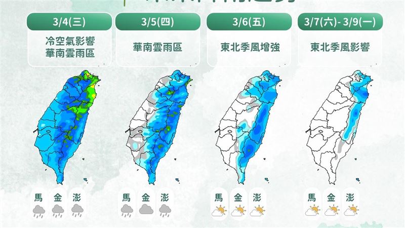 今晚急凍14度挑戰冷氣團 這天又有冷空氣