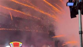 鹽水蜂炮,救護站,蜂炮,台南（圖／翻攝畫面）