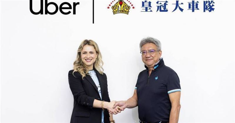 Uber剛併購皇冠就「漲50%抽成」導致運將群組整個炸鍋（圖／Uber 提供）
