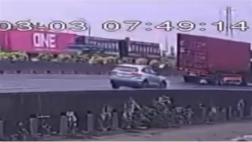 影片曝光！物流車「奪命8秒」害慘死