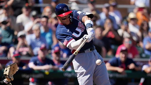 美國掃18安2人開轟　熱身賽14分痛宰巨人