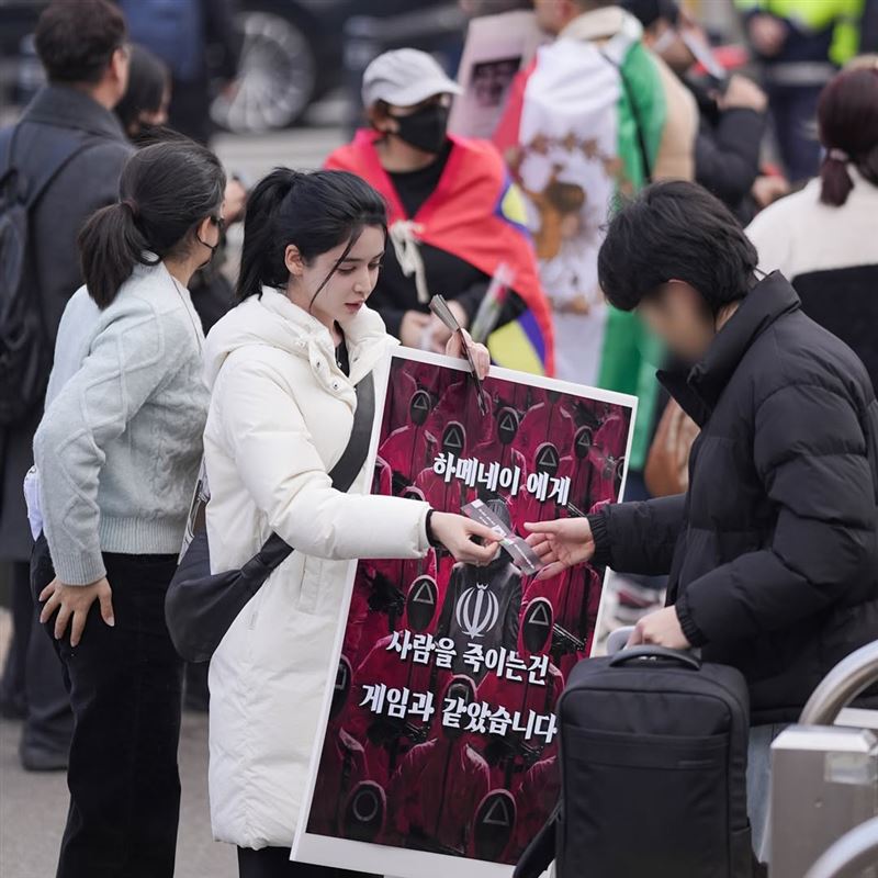 旅韓伊朗籍模特兒尼庫（Hoda Niku）。（圖／翻攝自IG @Hoda Niku）