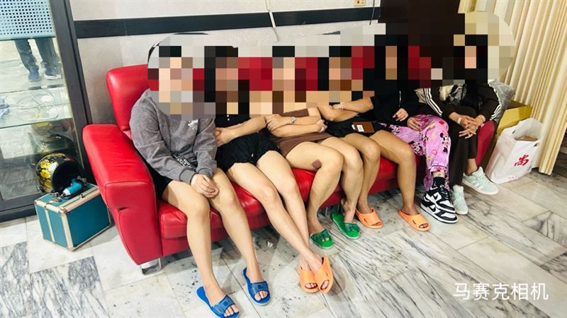 台南「善化選妃」店,2025年遭檢警破獲逮捕負責人、員工及6名泰國籍女子。(圖/翻攝畫面)