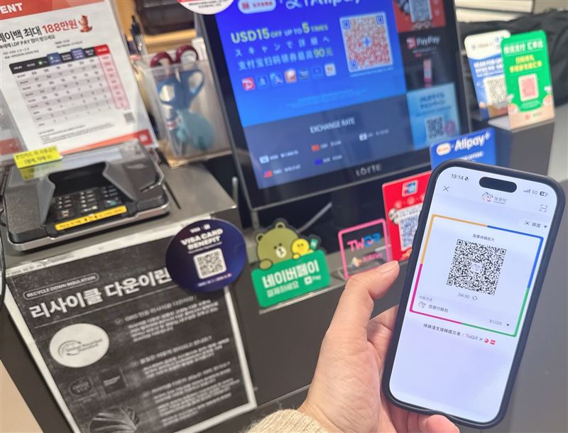 到韓國使用悠遊付結帳，消費最高回饋30%。（圖／品牌業者提供）