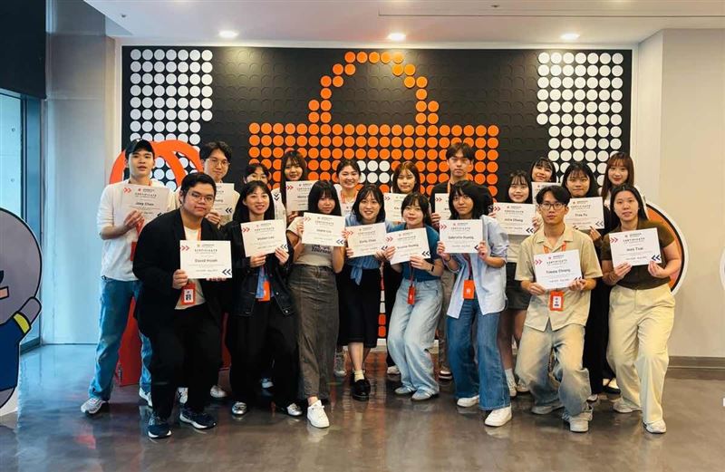 蝦皮購物致力於為台灣年輕人才提供更有創造性的發展環境，今年持續啟動暑期實習招募計畫，讓Z世代大學生的實習體驗，成為能帶得走的硬實力。（圖／品牌業者提供）