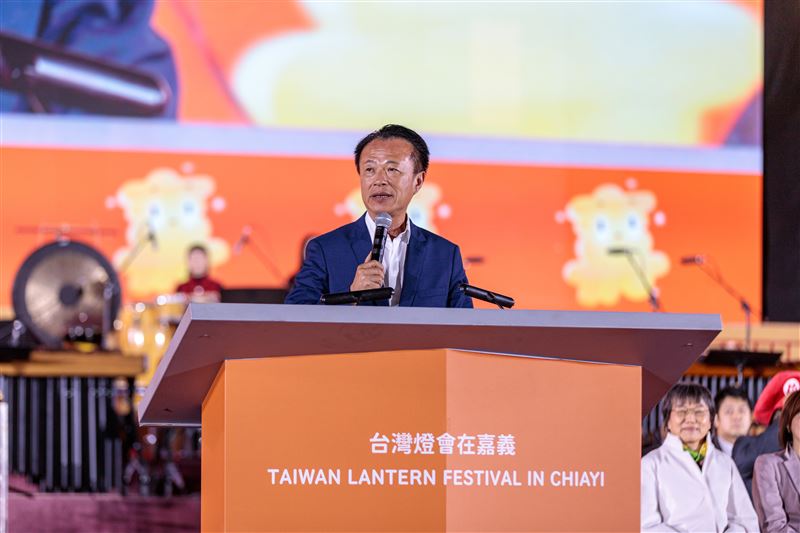 2026台灣燈會3/3開燈，主燈「世界的阿里山」點亮嘉義，100萬人次共襄盛舉。（圖／嘉義縣政府提供）