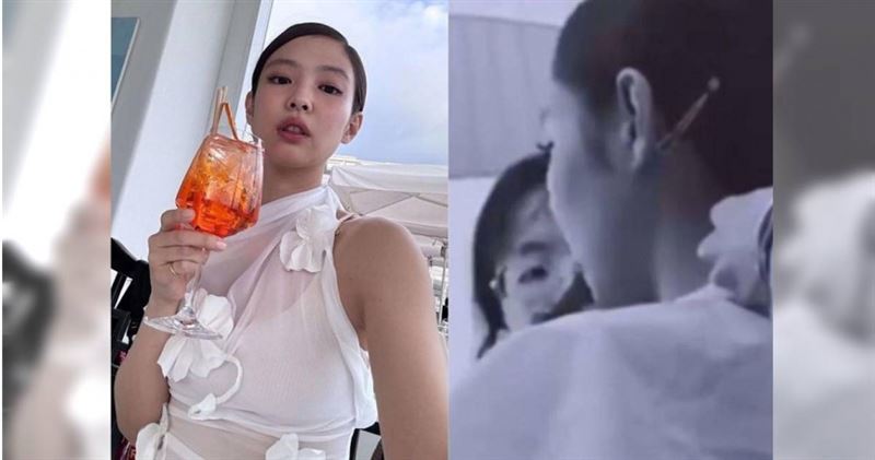 Jennie在2024年曾發生電子菸事件，引起軒然大波。（圖／翻攝自推特）